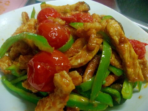 豚肉とエリンギのカレー風味焼き